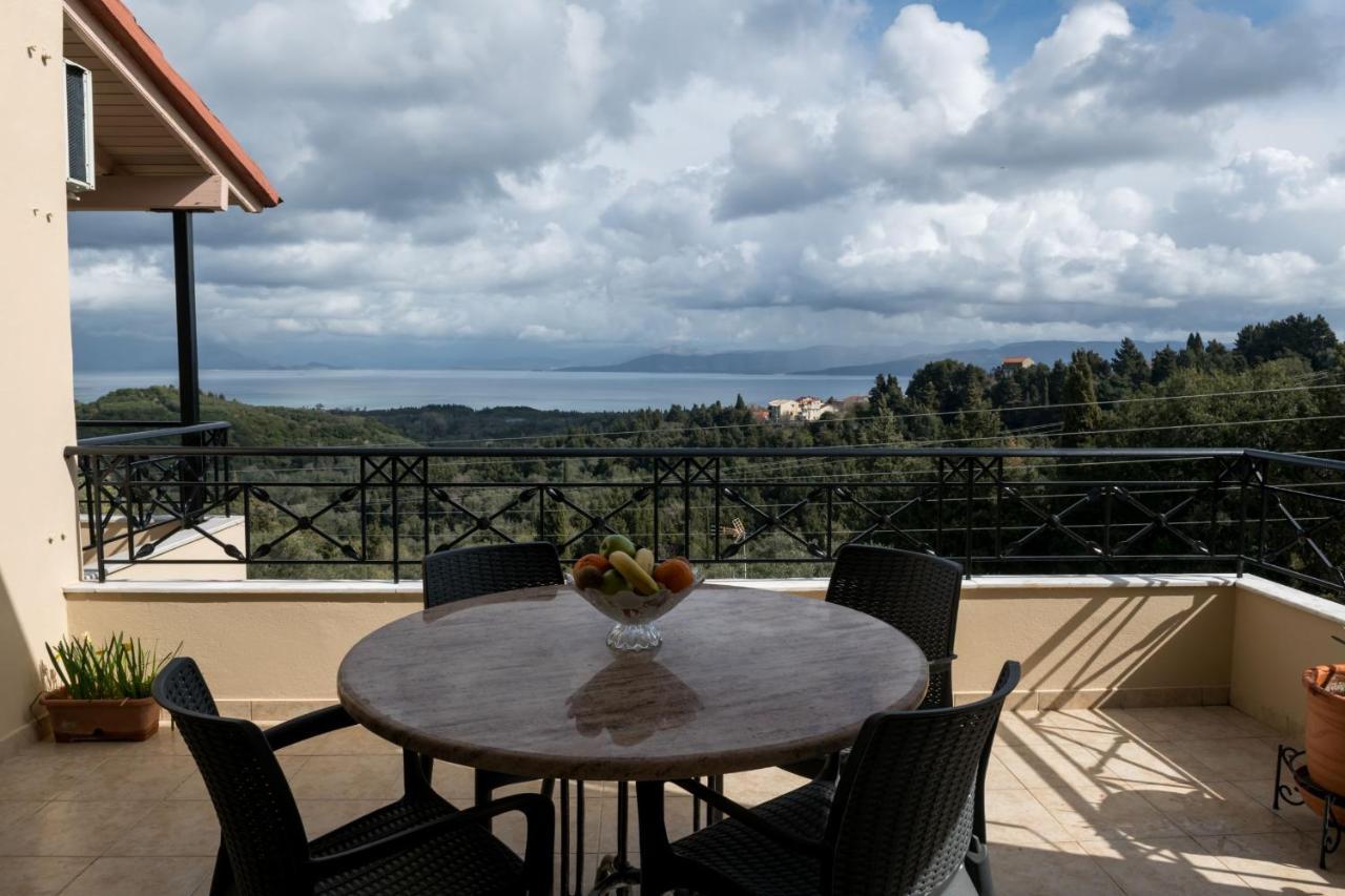 Villa Spartera Sea View By Corfuescapes Lefkimi Extérieur photo