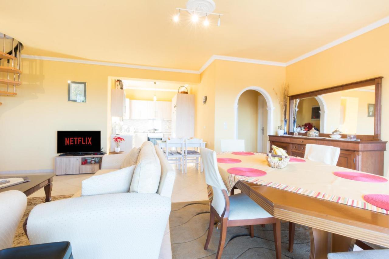 Villa Spartera Sea View By Corfuescapes Lefkimi Extérieur photo